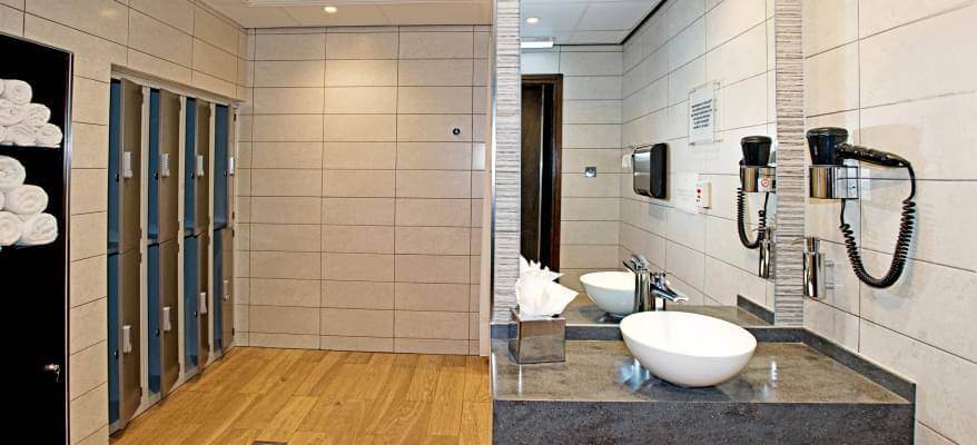 Sandman Signature Gatwick Gym Changing Rooms