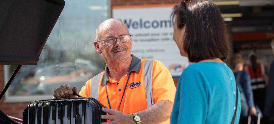 Manchester Airport Parking Assistance with APH
