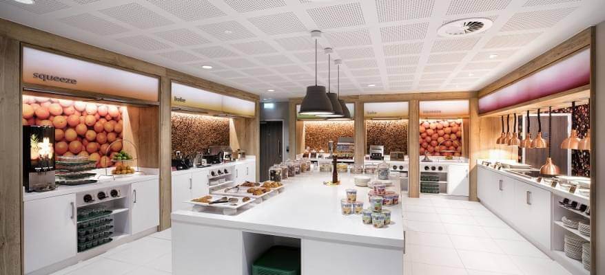 Hampton By Hilton Bristol Airport Breakfast Area