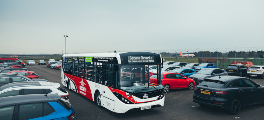 Secure Airparks bus 