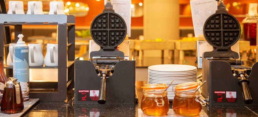 Hilton Garden Inn Heathrow Airport HGI Heathrow Breakfast Buffet 7