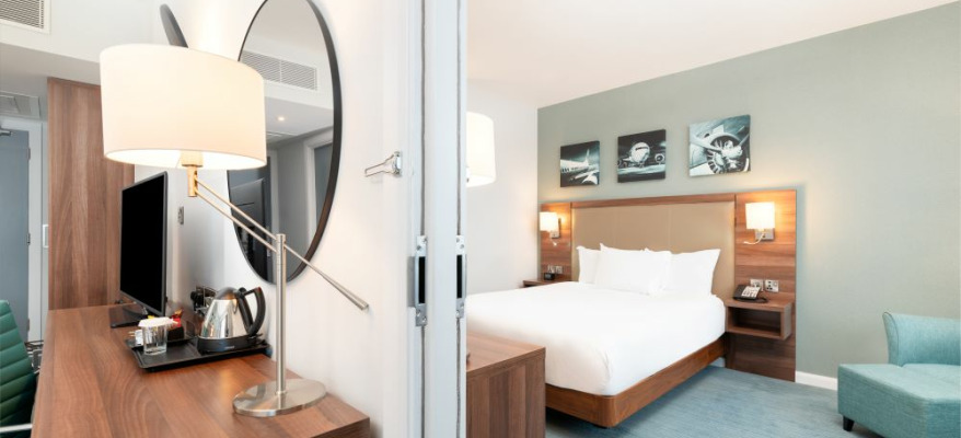 Hilton Garden Inn Heathrow Airport Family Room 2