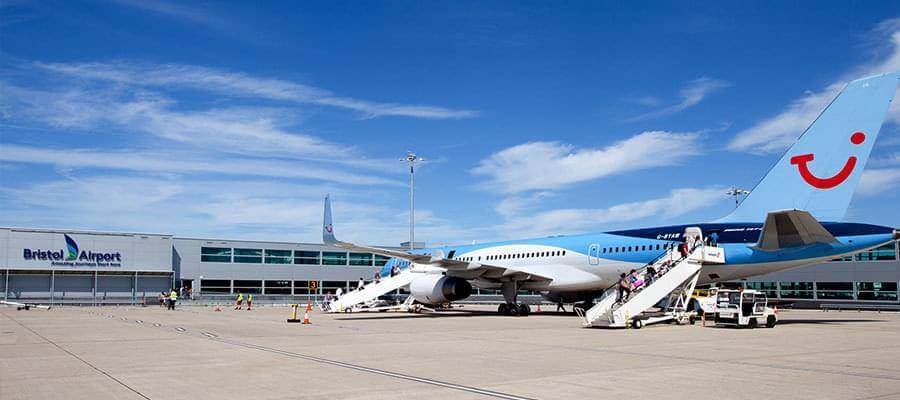 Bristol Airport Bristol Airport Planes Thomson Plane