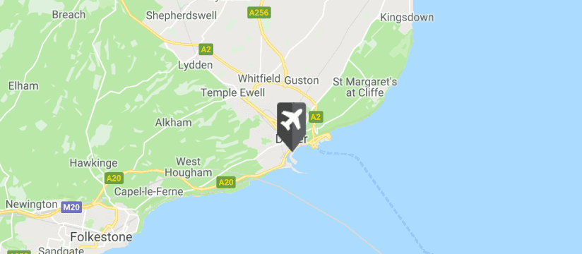 Dover Port map
