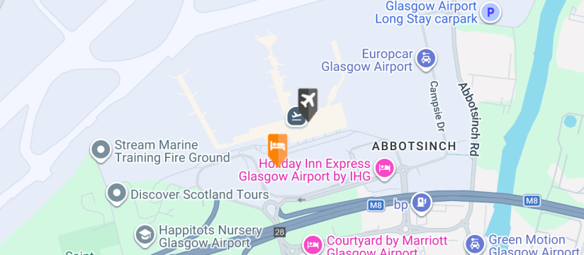 Holiday Inn, Glasgow International Airport map
