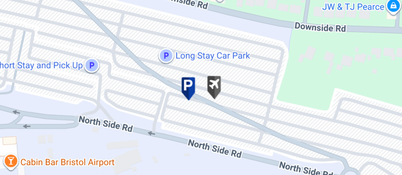 Bristol Airport Multi-Storey Car Park, Bristol Airport map